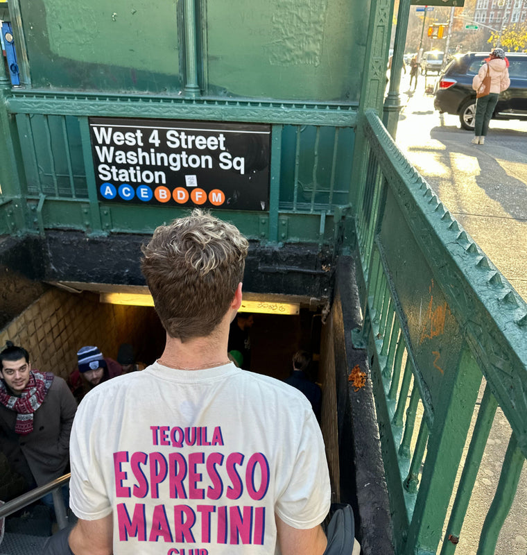 The Espresso Martini Tee - Blanc White