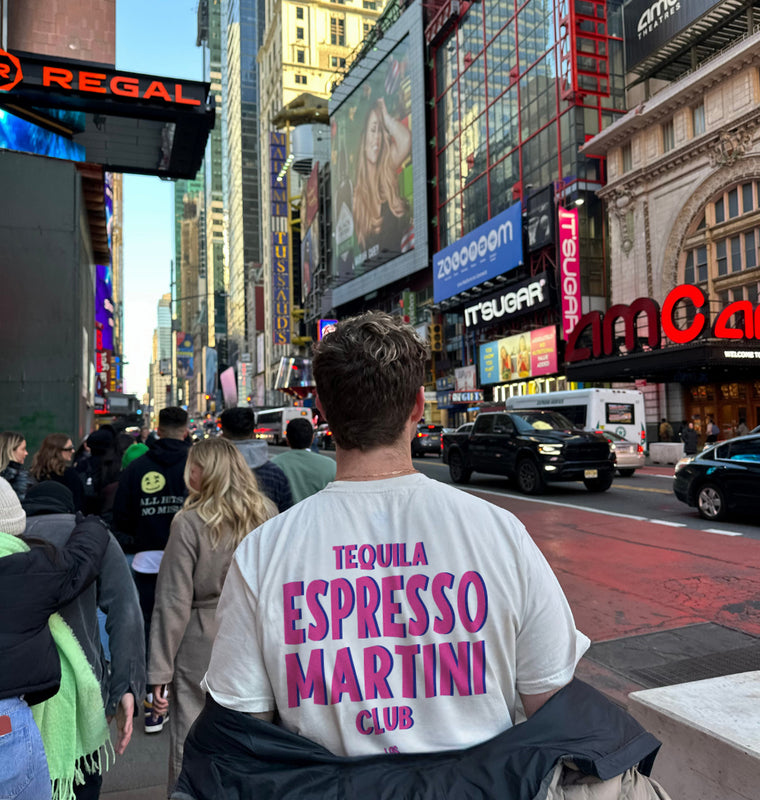 The Espresso Martini Tee - Blanc White
