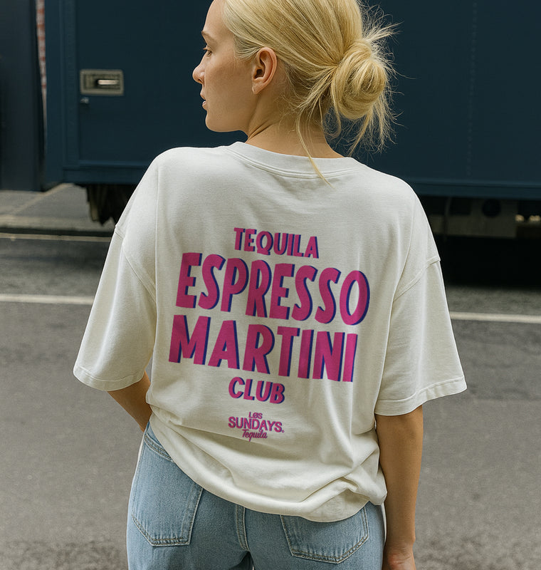 The Espresso Martini Tee - Blanc White