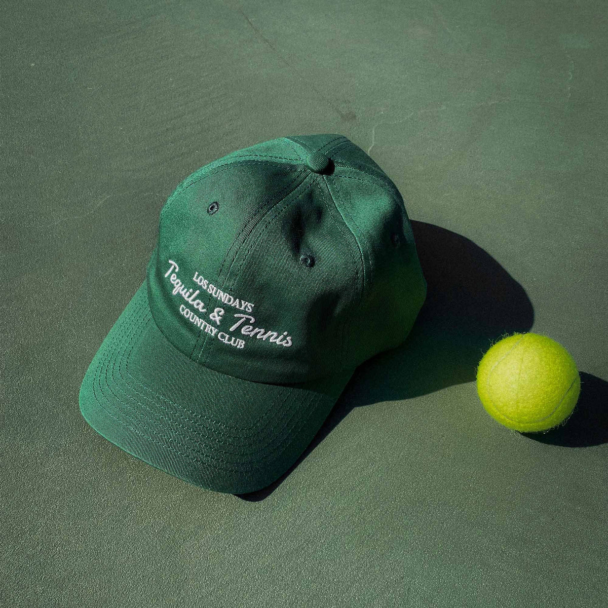 The Tequila & Tennis Country Club Dad Cap - Green