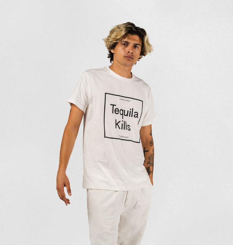 The Warning Tee - White