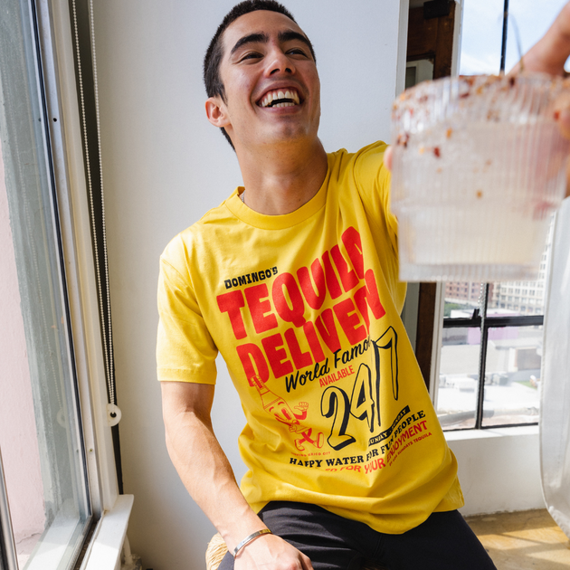 The Delivery Tee - Mustard